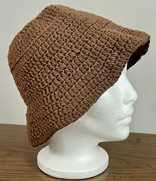 Cocoa Cozy Top Knotch Bucket Hat