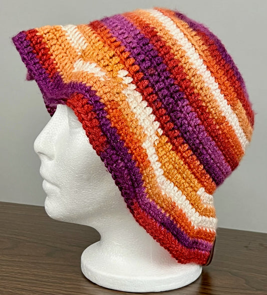 Tropic Like its Hot Top Knotch Bucket Hat